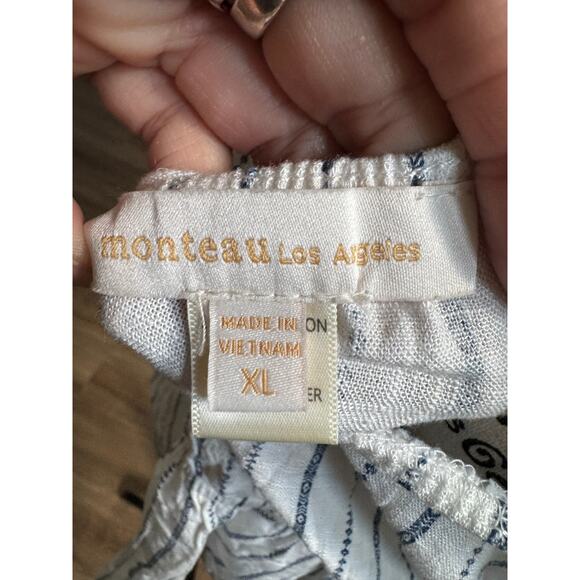 Monteau Striped Tank Top - Picture 4 of 4